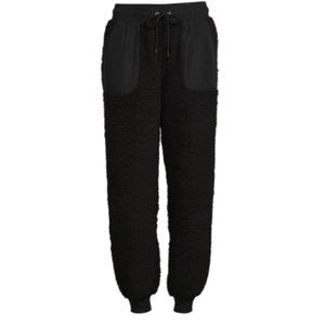 ⚡️ NWT No Boundaries Junior's Faux Sherpa Jogger Pants - size: Medium